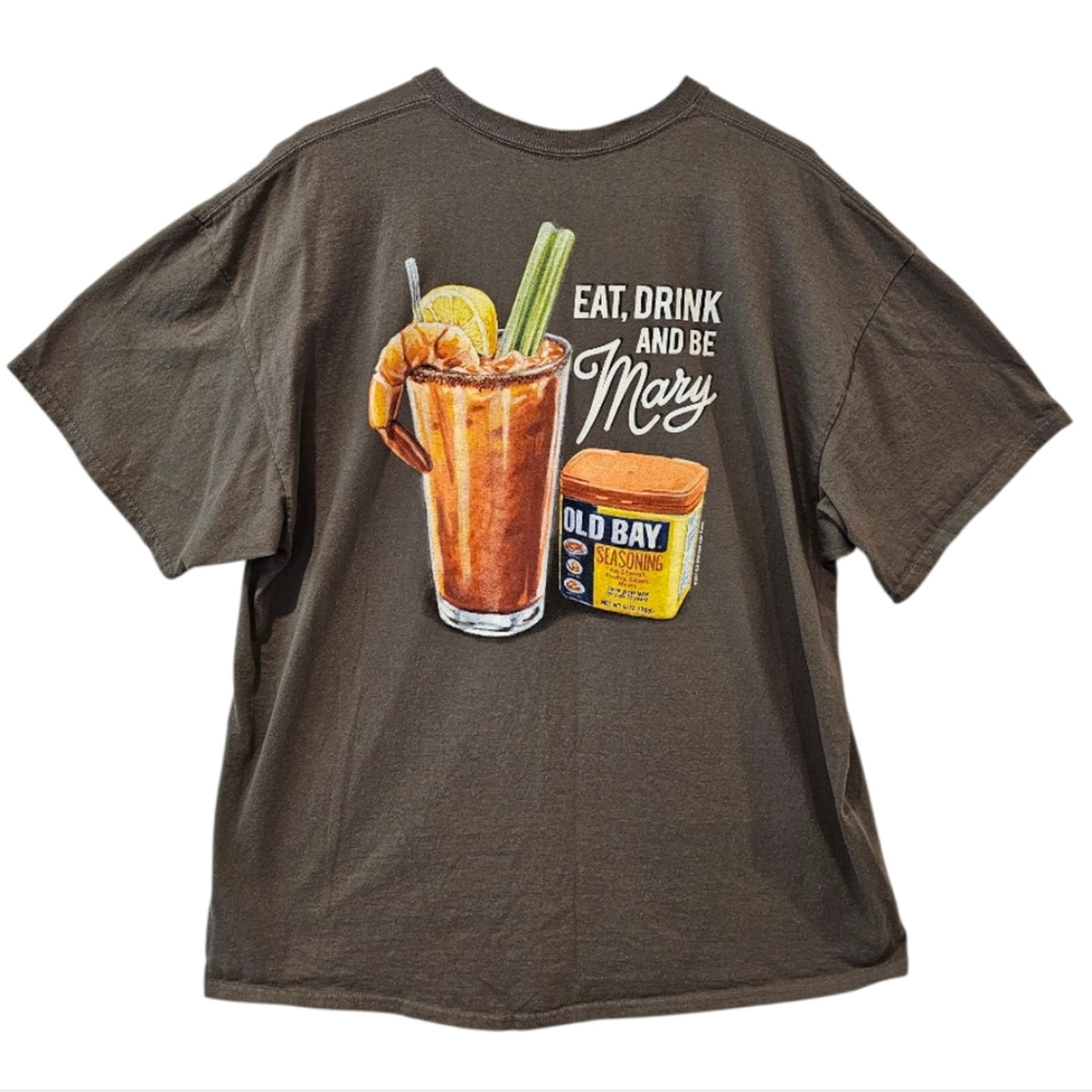 Maryland My Maryland Old Bay Seasoning  Bloody Mary Tee Shirt Xxl
